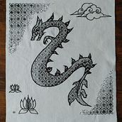 My project for course: Introduction to Blackwork Embroidery. Embroider, and Textile Design project by baumann_zsofia - 03.28.2024