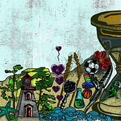 My project for course: Digital Illustration with Japanese Ink Techniques. Drawing, Digital Illustration & Ink Illustration project by Louise Sumner - 03.29.2024