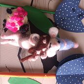 Mi proyecto del curso: Needle felting: creación de personajes con lana y aguja . % Brenda Leslie Alemán Delgado tarafından hazırlanan Sanat ve El Sanatları, O, uncak Tasarımı, İğne Keçeleme, Ve Tekstil Tasarımı projesi - 03.29.2024