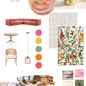 Mi proyecto del curso: Color aplicado al diseño de interiores. Un proyecto de Diseño de interiores, Decoración de interiores, Interiorismo, Teoría del color y Diseño de espacios de Carolina Olaechea - 29.03.2024