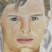 Mi proyecto del curso: Retrato realista con lápices de colores Ein Projekt aus dem Bereich Traditionelle Illustration, Bildende Künste, Bleistiftzeichnung, Zeichnung, Porträtzeichnung, Realistische Zeichnung, Artistische Zeichnung und Zeichnen mit Buntstiften von Ana Carolina Martínez T. - 15.03.2024