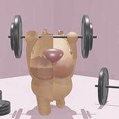 Chugüi: Capybara 3D Class. Motion Graphics, Character Design, Product Design, and 3D Modeling project by Tatiana Briceño - 03.29.2024