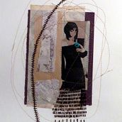 My project for course: Experimental Embroidery Techniques on Paper . Un proyecto de Bellas Artes, Collage, Bordado y Diseño textil de Paule Pintal - 30.03.2024