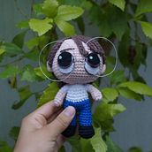 Mi proyecto del curso: Amigurumis: personas tejidas a crochet. Arts, Crafts, To, Design, Fiber Arts, Crochet, Amigurumi, and Textile Design project by alanyanezmora - 03.30.2024