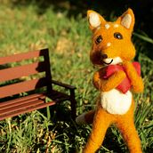 Mi proyecto del curso: Needle felting: creación de personajes con lana y aguja Ein Projekt aus dem Bereich Handwerk, Spielzeugdesign, Nadelfilzen und Textildesign von feltpets_pe - 30.03.2024