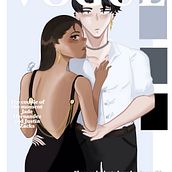 Mi proyecto del curso: Ilustración digital de personajes manga. Un projet de Illustration traditionnelle, Conception de personnages, B, e dessinée, Illustration numérique , et Manga de ana y naye - 30.03.2024