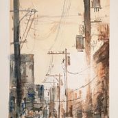 Mein Abschlussprojekt für den Kurs: Expressive Aquarellmalerei: Erstelle ansprechende Illustrationen. Projekt z dziedziny  Sztuki piękne,  Malarstwo i Malowanie akwarelą użytkownika Christoph Speck - 31.03.2024