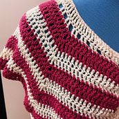 My project for course: Top-Down: One-Piece Crocheted Garments. Fashion Design, Fiber Arts, DIY, Crochet, and Textile Design project by sely - 03.31.2024