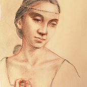 Mi proyecto del curso: Dibujo de retrato clásico: el método del Renacimiento. Fine Arts, Sketching, Drawing, Portrait Drawing, Realistic Drawing, and Artistic Drawing project by Oscar Acevedo - 03.31.2024
