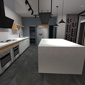 Remodelacion area familiar casa Villa Urquiza Ein Projekt aus dem Bereich Innendesign und Architektur von Maria Velasco - 31.03.2024