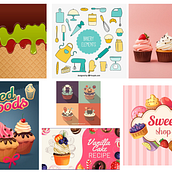 PROYECTO LOGO - HAPPY CUPCAKE. Un proyecto de Diseño, Br, ing e Identidad, Diseño gráfico y Diseño de logotipos de Henrry Sales - 31.03.2024