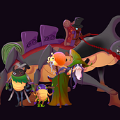 My project for course: Fantasy Character Design in Procreate. Traditional illustration, Character Design, Digital Illustration, Digital Drawing, and Digital Painting project by Leandro Augusto - 03.25.2024