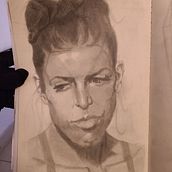 Mi proyecto del curso: Técnicas de dibujo a lápiz para retratos mediante planos Ein Projekt aus dem Bereich Bildende Künste, Skizzenentwurf, Zeichnung, Porträtzeichnung, Realistische Zeichnung und Artistische Zeichnung von Gerard Alonso - 04.04.2024