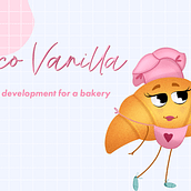 Brand character illustration for bakery. Design, Br, ing, Identit, Digital Illustration, and Character Design project by Kristina Gabdullina - 04.01.2024