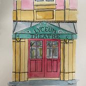 My project for course: Watercolor Urban Illustration: Portray your City. Un proyecto de Pintura, Dibujo, Pintura a la acuarela e Ilustración arquitectónica de Judith Patchett - 01.04.2024