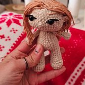 Mi proyecto del curso: Amigurumis: personas tejidas a crochet. Een project van Craft, Speelgoedontwerp, Textiel, Haken, Amigurumi y Textielontwerp van Ana L.G - 01.04.2024