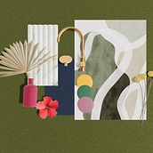 Mi proyecto del curso: Color aplicado al diseño de interiores. Projekt z dziedziny Projektowanie wnętrz,  Dekoracja wnętrz, Dekoracja wnętrz, Teoria barw i Projektowanie przestrzeni użytkownika Valeria Cardenas - 01.04.2024