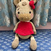 My project for course: Crocheting Amigurumi Animals for Beginners. Projekt z dziedziny Projektowanie zabawek, Sz, dełkowanie, Amigurumi, Wzornictwo tekst i liów użytkownika Barnali Guha - 01.04.2024
