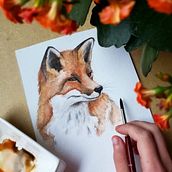 Meu projeto do curso: Técnicas experimentais de aquarela para principiantes. Un progetto di Illustrazione tradizionale, Belle arti, Pittura ad acquerello e Illustrazione naturalistica di Maria Eduarda França Martins - 31.03.2024