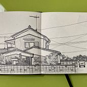  Diario ilustrado: “de diciembre a febrero”. Projekt z dziedziny Trad, c, jna ilustracja, Sketching,  R, sunek, Sketchbook,  R, sunek atramentem i Architektura krajobrazu użytkownika yolandafrances - 01.04.2024