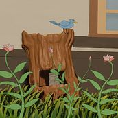 Pollination - 5 second. Un proyecto de 3D, Animación y Animación 2D de amirah19 - 20.03.2024
