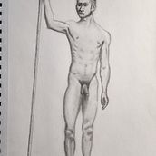 My project for course: Realistic Human Figure Drawing Ein Projekt aus dem Bereich Traditionelle Illustration, Bildende Künste, Skizzenentwurf, Bleistiftzeichnung, Zeichnung, Realistische Zeichnung und Anatomische Zeichnung von Kevin Boedigheimer - 02.04.2024