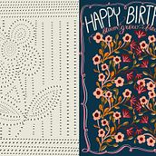 Birthday Greetings Card. Un projet de Illustration numérique, Créativité , et Lettering de Pronoti Basu - 02.04.2024