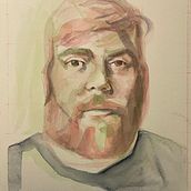My project for course: Artistic Portrait with Watercolors. Un projet de Beaux Arts, Peinture, Aquarelle , et Dessin de portrait de DiGa Me - 02.04.2024