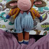 Mi proyecto del curso: Amigurumi: creación de personajes con ganchillo. Artesanato, Design de brinquedos, Tecido, Crochê, Amigurumi, e Design têxtil projeto de Angélica Díaz - 31.03.2024