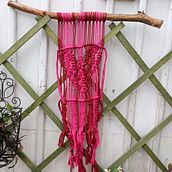 My project for course: Macramé for Beginners: Explore the Art of Knots. Accessor, Design, Arts, Crafts, Interior Design, Decoration, Fiber Arts, and Macramé project by Jaana Lehtinen - 04.02.2024
