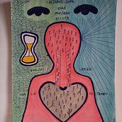 il mio progetto del corso: "illustrazione artistica: disegna il tuo immaginario". Traditional illustration, Creativit, Drawing, and Watercolor Painting project by aiam - 04.02.2024