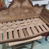A small sofa. Arts, Crafts, Furniture Design, Making, Interior Design, DIY, Woodworking, Upc, and cling project by mistergianluca - 04.03.2024