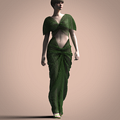 My project for course: Introduction to 3D Fashion Design with CLO. Animation, Video, Fashion Design, 3D Design, Digital Design, Patternmaking, and Dressmaking project by asmaaabubakr333 - 04.03.2024