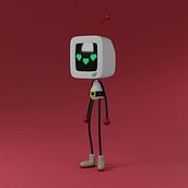 Proyecto diseño y modelado 3D con Blender Zeth. Un progetto di Motion graphics, Character design, Product design e Modellazione 3D di elvis_1 - 01.04.2024