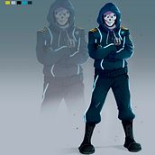 Proyecto para canal de Twitch @TheWicked365. Un projet de Animation 2D, Conception de personnages, Animation de personnages et Illustration numérique de Sara Vilà Cardona - 04.04.2024