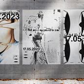 Il mio progetto del corso: Infrangere le regole: tecniche di progettazione sperimentale. Graphic Design, Poster Design, T, pograph, and Design project by Irene Tarateta - 04.04.2024