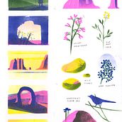 My project for course: Narrative Landscape Illustration with Stencils and Acrylics. Traditional illustration, Painting, Acr, lic Painting, and Narrative project by grh_paints - 04.05.2024
