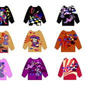 Il mio progetto del corso: Design di stampe per abbigliamento di moda Ein Projekt aus dem Bereich Traditionelle Illustration, Musterdesign, Modedesign und Digitale Illustration von Irina Markina - 05.04.2024