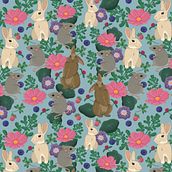My project for course: Digital Pattern Illustration Inspired by Flora and Fauna. Un proyecto de Ilustración tradicional, Pattern Design, Dibujo, Ilustración digital e Ilustración botánica de Christina Nikolova - 05.04.2024