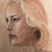 My project for course: Classical Portrait Drawing: The Renaissance Man’s Method. Un progetto di Belle arti, Bozzetti, Disegno, Disegno di ritratti, Disegno realistico e Disegno artistico di Chantal Gagne - 06.04.2024