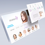 Landing Page Dermo. UX / UI projeto de username_1746526705_480428 - 06.04.2024