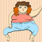 Mi proyecto del curso: Ilustración de personajes con estilo. Traditional illustration, Character Design, and Comic project by Aileen Posada - 04.07.2024