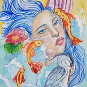 My project for course: Watercolor Illustration: Nature and Life. Painting, Watercolor Painting, and Portrait Drawing project by Sylvia - 04.07.2024