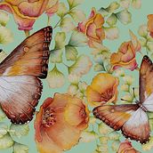 Mi proyecto del curso: Dibujo y composición naturalista en acuarela - Flores y Mariposa. Traditional illustration, Drawing, Watercolor Painting, Naturalistic Illustration, Artistic Drawing, Fine Arts, Graphic Design, Painting, Botanical Illustration, Floral, Plant Design, Decorative Painting, and Textile Design project by Patricia Muñoz Ruiz - 04.08.2024