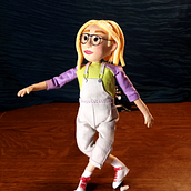 Mon projet du cours : Création de marionnettes pour le stop motion. Un progetto di Artigianato, Stop motion e Art to di patrickgonidec - 21.03.2024