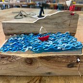 Mijn project van de cursus: Houten automata: wek beeldjes tot leven. Projekt z dziedziny Projektowanie postaci, Rzeźba, Projektowanie zabawek, To, art i Obróbka drewna użytkownika Wybren Landman - 08.04.2024