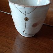 Mi proyecto del curso: Introducción al Kintsugi: restaura tu cerámica con oro. Arts, Crafts, Fine Arts, Ceramics, and DIY project by orierom - 04.08.2024