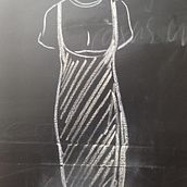 Mi proyecto del curso: Fundamentos de patronaje sobre el cuerpo. Fashion Design, Sewing, Patternmaking, and Dressmaking project by Tamar Sánchez - 04.07.2024