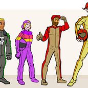 My project for course: Character Creation for Animation: Shapes, Color, and Expression. Animation, Character Design, Character Animation, and Drawing project by Ric Garcia - 04.08.2024