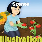 Iky, personaje de lecciones de escuela básica - Ilustración digital . Digital Illustration, Traditional illustration, Design, and Graphic Design project by Rocío González Cuéllar - 04.09.2024